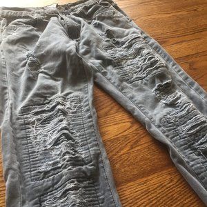 Twenty Two Oz Distressed Destroyed Jeans 30/30